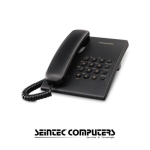 TELEFONO PANASONIC ALAMBRICO NEGRO KX-TS500LX1B