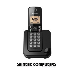 TELEFONO PANASONIC INALAMBRICO NEGRO KX-TGC350LAB
