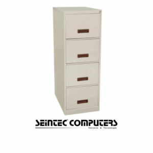 ARCHIVO 4 GAVETAS METAL MARFIL