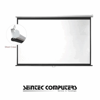 PANTALLA PARA PROYECTOR 150" MANUAL MATE