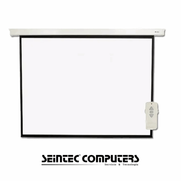 PANTALLA PARA PROYECTOR MOTORIZADA 100" MATE